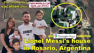 Lionel Messi's house in Rosario Argentina