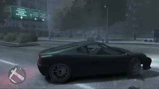 A rainy day on Liberty City (GTA 4 - 60 fps)