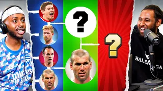 DEBATE: Who Is The GOAT Midfielder? (Ft Zidane, Iniesta, Gerrard etc) | GOAT Bracket