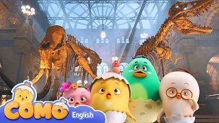 Curious Como SE2 | Dinosaur Bone Puzzle | Cartoon video for kids | Como Kids TV