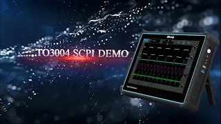Micsig Tablet Oscilloscope SCPI demonstration, the best solution to automate your test
