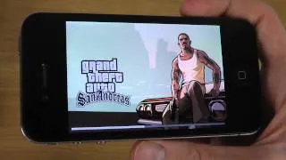 iPhone 4 iOS 7.1 Final - GTA San Andreas HD Gameplay Test