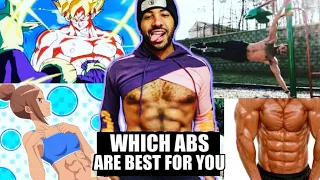 Which Type of Abs Are Best For Your Physique?