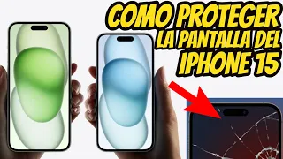 Como Proteger la Pantalla del iPhone 15 // El Protector mas Recomendable