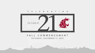 Fall 2021 Commencement Ceremony [captioned]