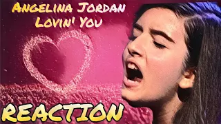 UNREAL RAW PERFORMANCE! Angelina Jordan – Lovin' You - REACTION