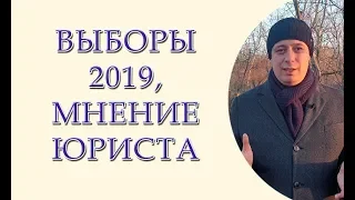 Выборы 2019, мнение юриста