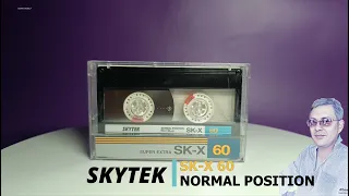 Аудиокассета SKYTEK SK-X60 Made In Korea. The audio cassette ripper 20.