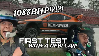 1088BHP?!?! FIRST TEST WITH MY NEW CAR!😮‍💨😱//TrackTime #008 Viktor Vranckx🎥