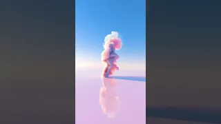 3D Dance Smoke Animation - Tyga Lift me Up