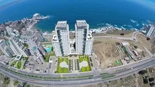 Sebastian Alvarez wingsuit through BUILDINGS. Hometown. Reñaca, Chile.