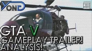 Grand Theft Auto V - Gameplay Trailer Analysis!