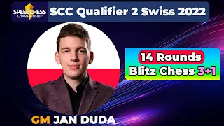 Qualifier 2 | Speed Chess Championship Swiss 2022 | Jan-Krzysztof Duda | 12/11/22