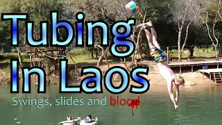 Awesome Tubing In Vang Vieng, Laos | Before The Restrictions