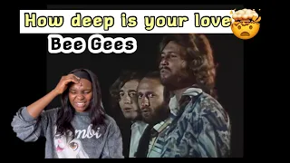 Bee Gees *how deep is your love reaction |first time hearing