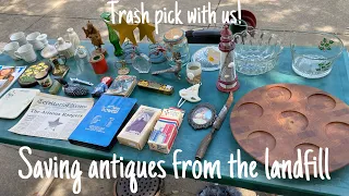 Trash Picking | Saving Antiques from the trash