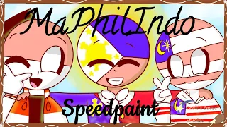 MaPhilIndo / Rice gang 🇲🇾🇵🇭🇮🇩speedpaint (Countryhumans)