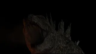 Godzilla 2014 Airport Entrance Roar (BLENDER ANIMATION)