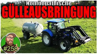 FarmVlog 258: Gülle vor der Sperrfrist homöopathisch ausgebracht