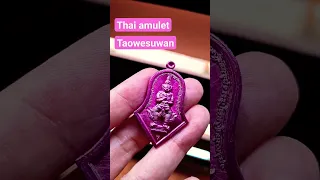 Thai amulet Taowesuwan lucky wealth protection #thaiamulet #luckycharm #wealth #taowesuwan #lpphat