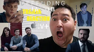 Apple TV+ DEFENDING JACOB Trailer Reaction.  Starring Chris Evans, Michelle Dockery