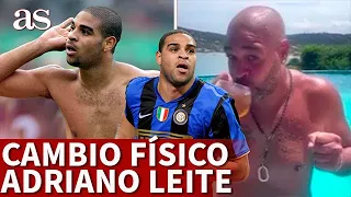 ADRIANO LEITE: VÍDEO VIRAL en PISCINA con un COPA en la mano | CAMBIO FÍSICO FUTBOLISTA | AS