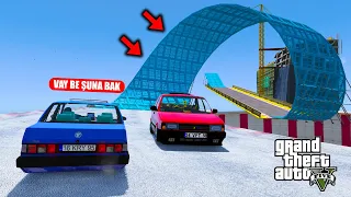 SEVİLEN TOFAŞ AİLESİ ARABALAR İLE ŞEHİR PARKURUNDAYIZ - GTA 5