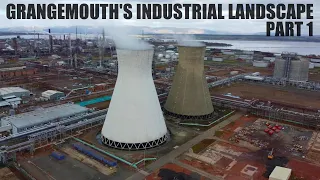 Grangemouth's Industrial landscape : Drone flight