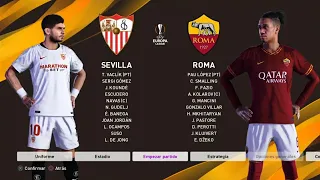 Sevilla vs Roma Octavos de final UEFA.