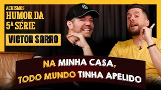 POR QUE VICTOR SARRO É O COMEDIANTE MAIS IDIOTA DO BRASIL? | ACHISMOS PODCAST #252