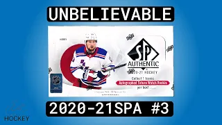 Upper Deck at it Again! - 2020-21 SP Authentic Hockey Hobby Box 3