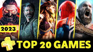 Top 20 PlayStation Plus Extra Games in 2023