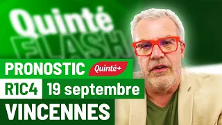 Pronostic PMU Quinté Flash Turf - Vincennes (R1C4 du 19 septembre 2021)