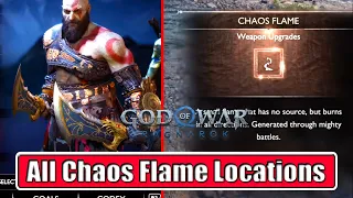 All Chaos Flame Locations | God of War Ragnarök