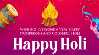 happy Holi to all      Chhota Bheem