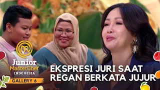 Ekspresi Juri Saat Mendengar Penjelasan Regan | GALLERY 6 | JUNIOR MASTERCHEF INDONESIA