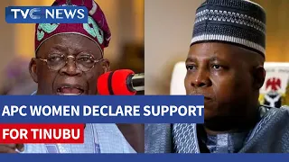 (WATCH VIDEO) We Are Solidly Behind You, APC Female Aspirants Assure Tinubu