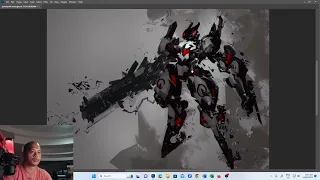 Speedpaint Mech in 12 Minutes