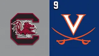 2019 College Basketball South Carolina vs #9 Virginia Highlights