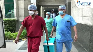 GREEN CORRIDOR  created to bring cadaveric liver from Delhi