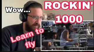 METALHEAD REACTS| Rockin’ 1000 - Learn to Fly