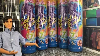 Barbie: Color Reveal Tie Dye Series Complete Line with Codes unboxing , review and Rebody