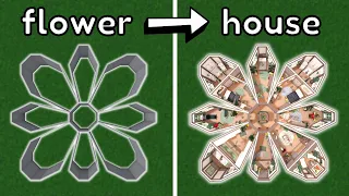 Building a FLOWER SHAPED house in Bloxburg!