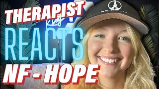 THERAPIST REACTS to NF's NEW Hit Song 'HOPE'!