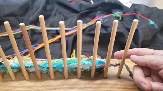 Using a Peg Loom