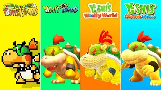 Evolution of Baby Bowser in Yoshi Games (1995-2022)