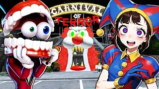 THE AMAZING DIGITAL CIRCUS CAINE Helps POMNI ESCAPE THE CARNIVAL of TERROR in Roblox!