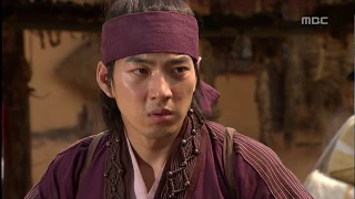 [고구려 사극판타지] 주몽 Jumong 영포가 보낸 자객의 칼날에 맞아 쓰러지는 주몽