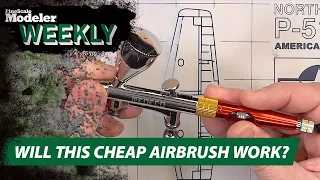 FineScale Modeler unboxes new kits, tries a cheap airbrush, and discusses a Gundam make-and-take