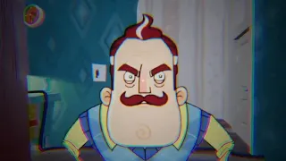 HELLO NEIGHBOR CARTOON NEIGHBOR JUMPSCARE